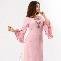 Fabulous Rayan Kurta Set Pink With Palazzo - 18808893, L