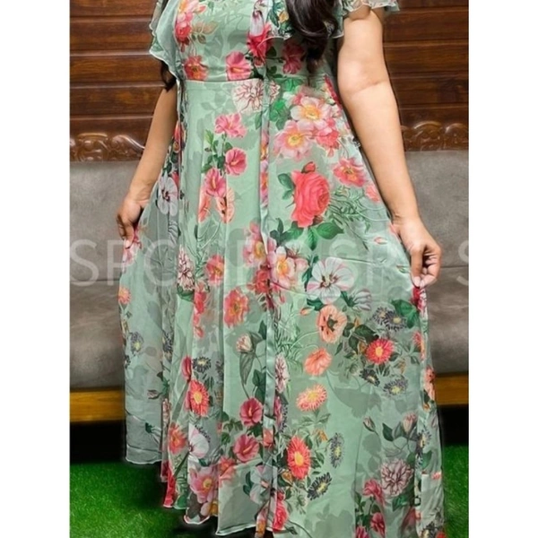 Stylish Feminine Women Gowns - XXL, 22009099