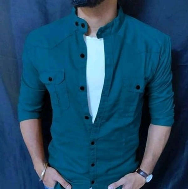 Comfy Fabulous Men Shirts Blue - 29350011, M