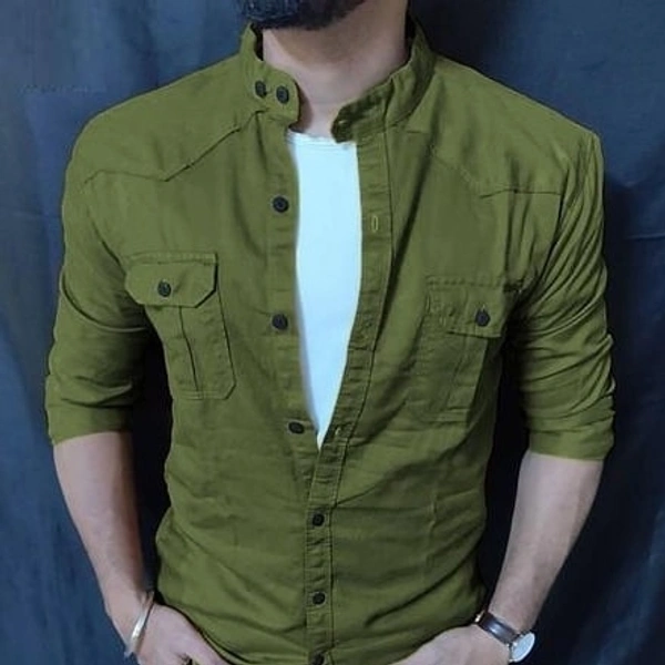 Comfy Fabulous Men Shirts Green - 29350008, M