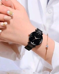 Classic Women Watches Bracelet Set Black - 28717568