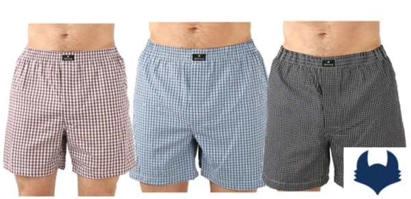 Boxer Shorts Combo 3 Pack - 36, Multi