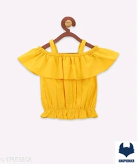  Stylish Girls Top & Bottom Set - 5-6 Years, Same As Shown```
