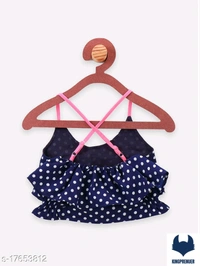 Blue Polka Dot Clothing Set - 4-5 Years, Same as Shown