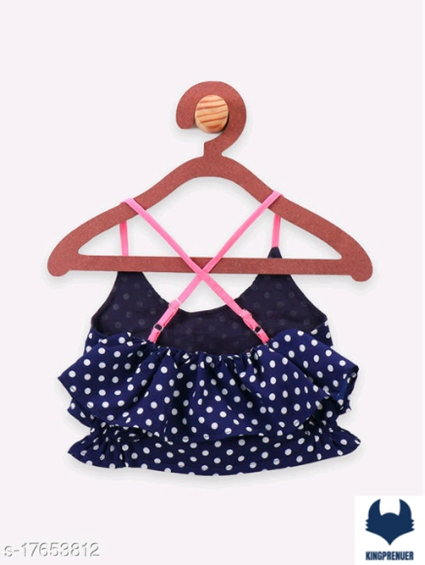 Blue Polka Dot Clothing Set - 4-5 Years, Same as Shown