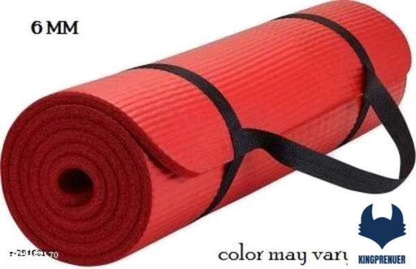 Yoga Mats for Daily Activities - Free Size, Red