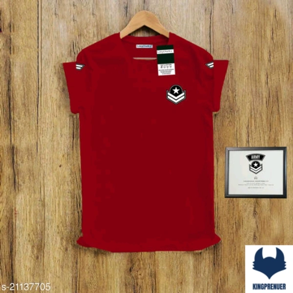 Men Tshirts Cool Colours - M, Red