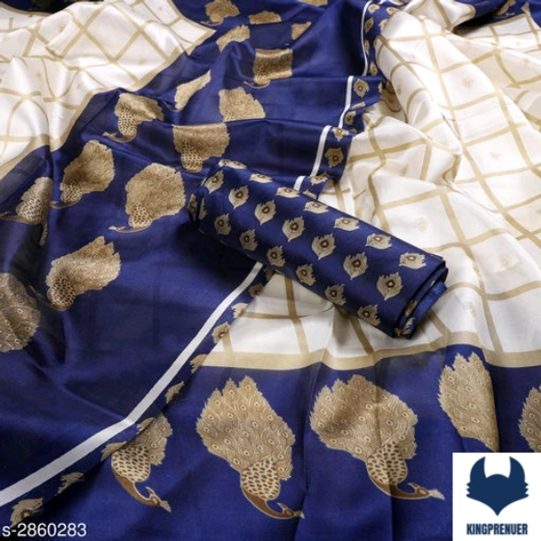 Art Silk Sarees Most Selling Saree - 5.9M, Blue