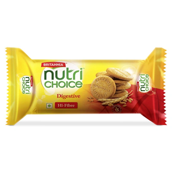 Britannia Nutri Choice - Hi Fibre Digestive Biscuits - 100 gm