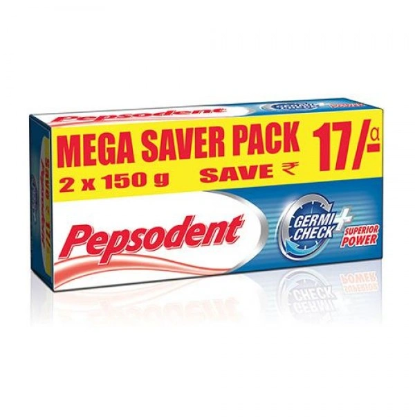 Pepsodent Germicheck (150+150)g - 300g