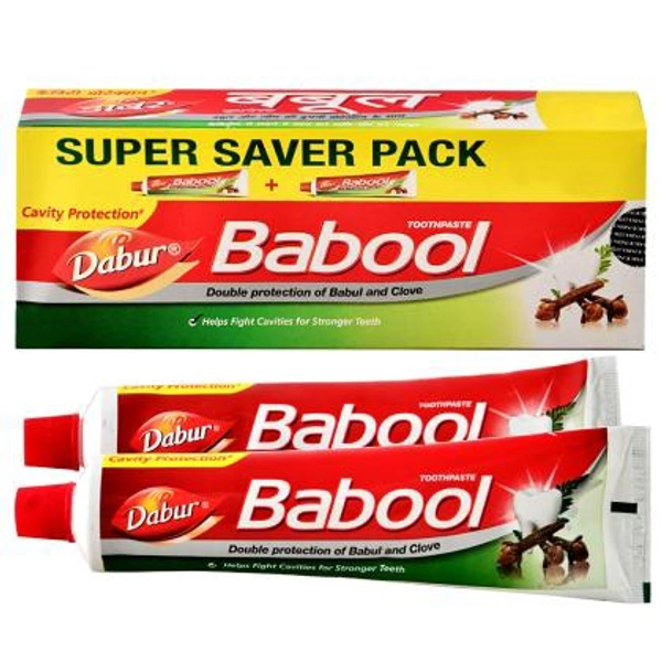 Dabur Babool Cavity Protection Toothpaste 175 g (Pack of 2) - 350g