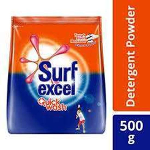 Surf Excel Quick Wash Detergent Powder - 500g