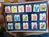 Play Blacks Alphabet, Numbers And Picture Blocks (16 Pcs )