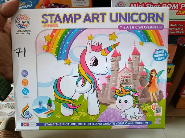Ratna Junior Stamp Art Unicorn 🦄