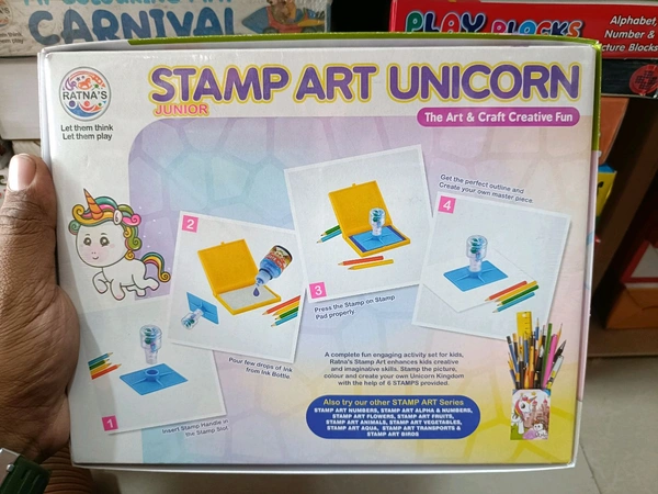 Ratna Junior Stamp Art Unicorn 🦄