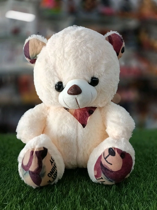 Premium Quality Soft Teddy - Cream, 13 Inch