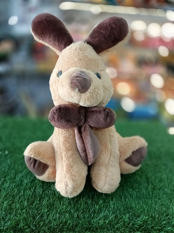 Rabbit 🐇 With Bow - Brown, 18 Inch