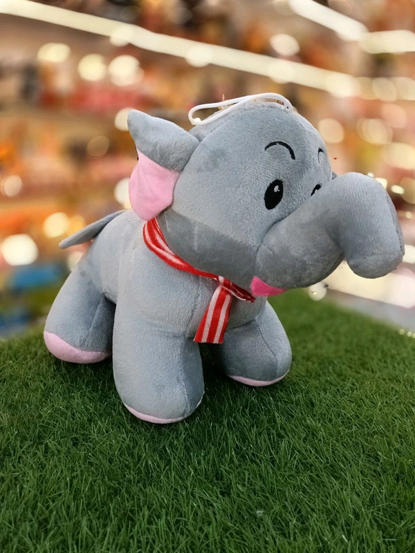 Mini Elephant  - 10 Inch, Grey