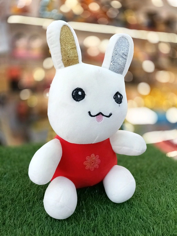 Super Soft Rabbit - 14 Inch, Red