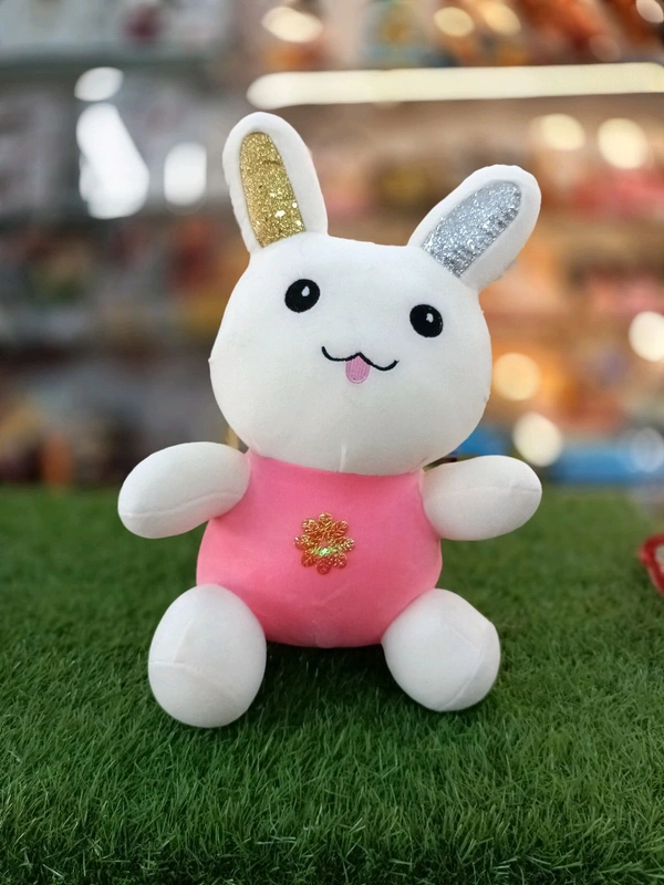 Super Soft Rabbit - 14 Inch, Pink