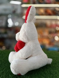 Rabbit 🐇 With Bow - Cream, 18 Inch