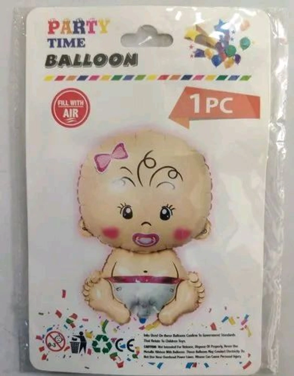 Helium and Air 32inch Party & Baby Shower Foil Balloon - Baby Foil