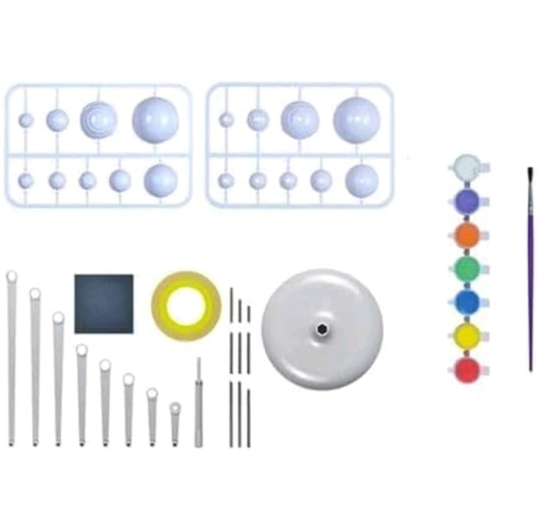 My Working Solar System, Planetarium Model Kit Project, Learning Planet System Science Kit, Educational Astronomy DIY Toy Kit, Ideal Gift For Boys & Girls 