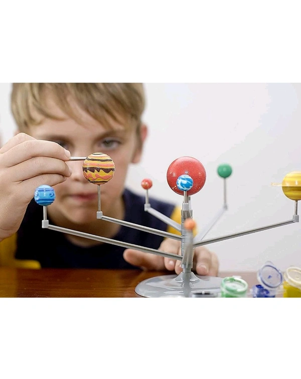 My Working Solar System, Planetarium Model Kit Project, Learning Planet System Science Kit, Educational Astronomy DIY Toy Kit, Ideal Gift For Boys & Girls 