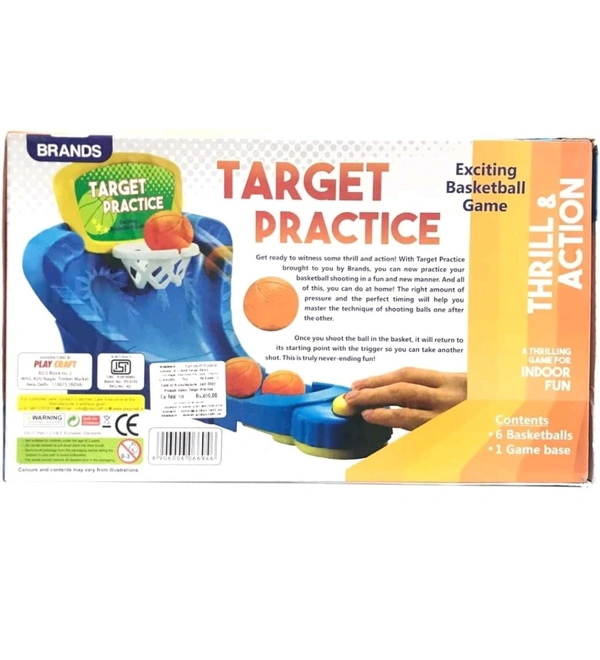 ÀTarget Practice Thrill & Action Basket Ball Game