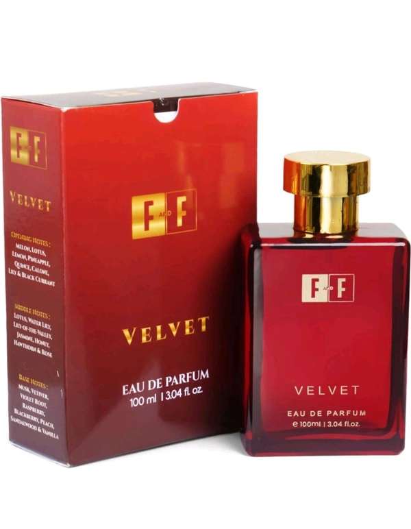 Fragrance & Fashion VELVET EAU DE PERFUME - 100 ML