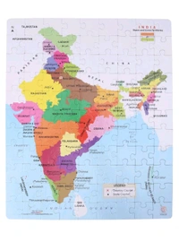 Ratna Educational India MAP Jigsaw Puzzle (99 Pieces)