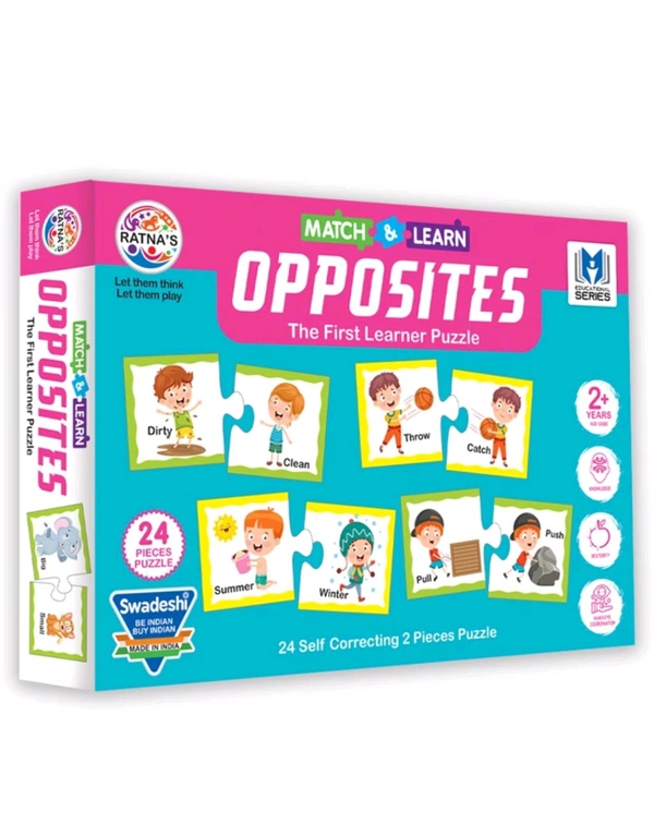 Ratna WHAT'S OPPOSITE JIGSAW PUZZLE FOR KIDS