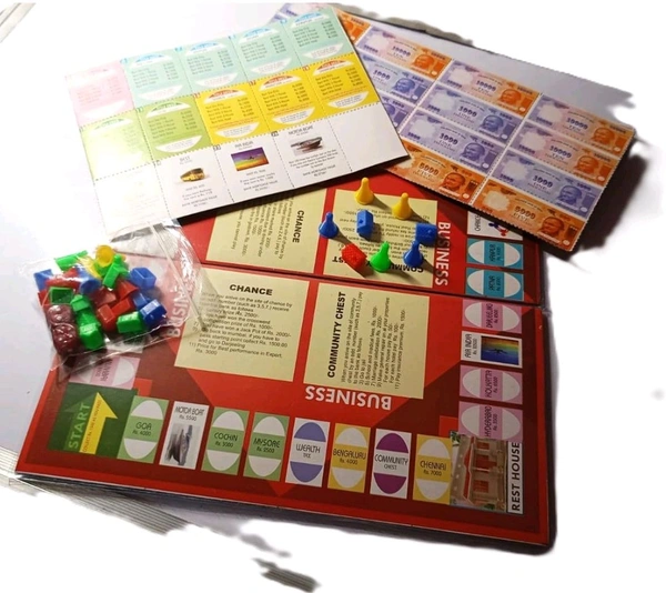 Vyas L.S.B Ludo, Snakes & Ladders, Buisness  3 in 1