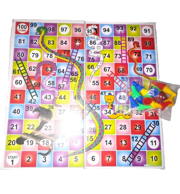 Vyas Ludo Snakes and Ladders Board Game