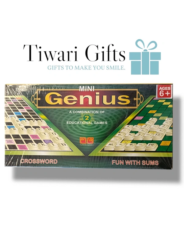 Mini GENIUS a Combination Of 2 Educational Games