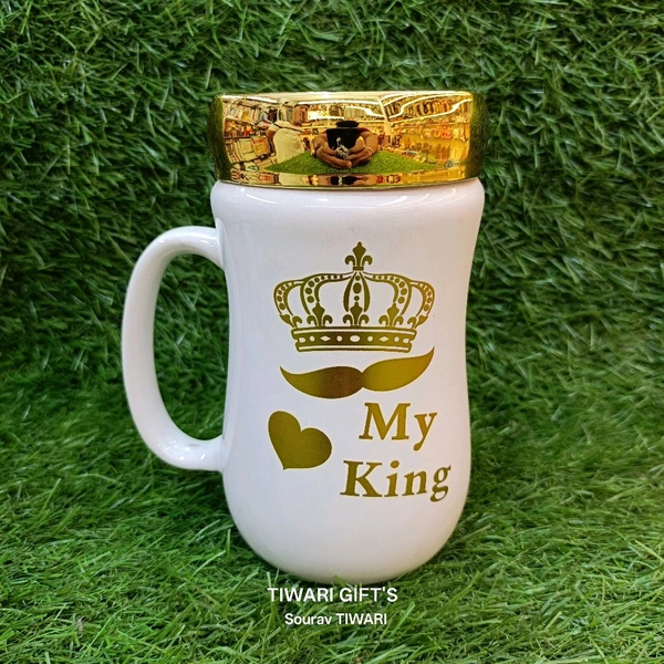 My King Mug With Lid