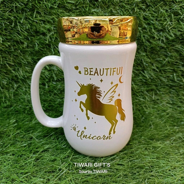Unicorn Mug With Lid
