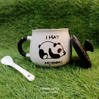 Panda Mug With Lid