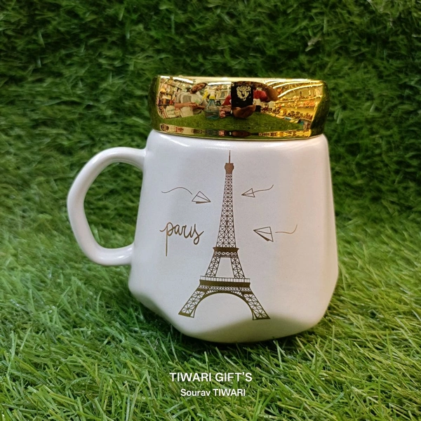 Paris Mug With Lid 