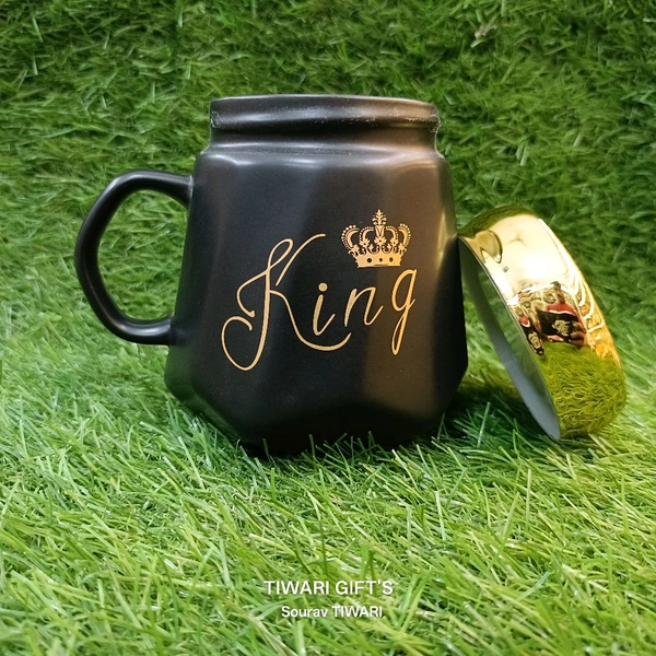 King Mug With Lid