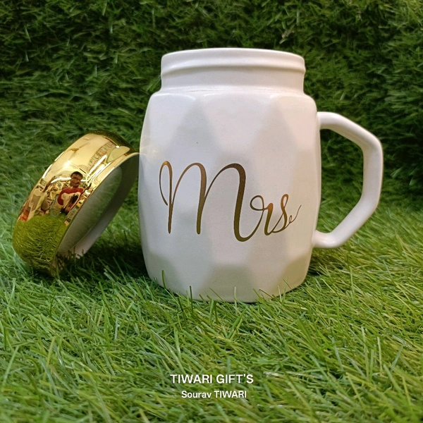 Mrs. Mug With Lid
