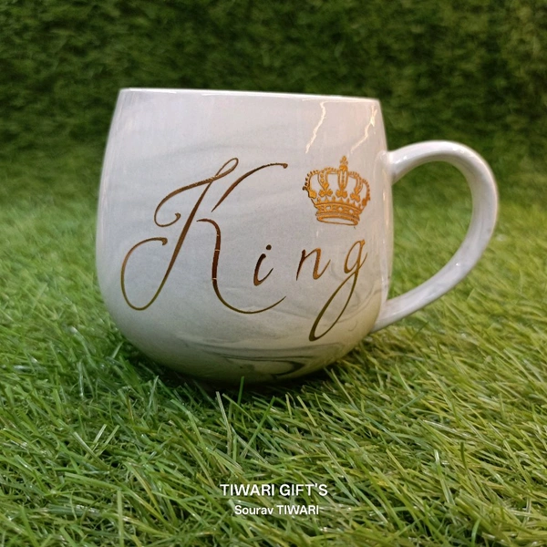 King Mug  - Marble Finsih