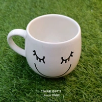 Smilie Emoji Mug - White