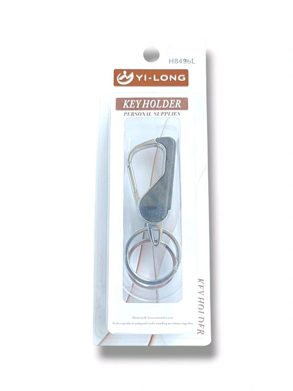 Hook Metal Keychain Double Ring 05