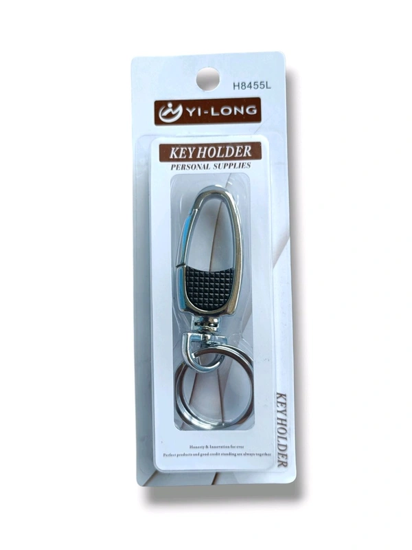 Hook Metal Keychain Double Ring 10