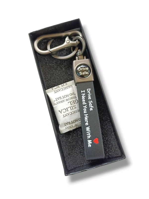 Drive Safe Premium Hook Keychain 