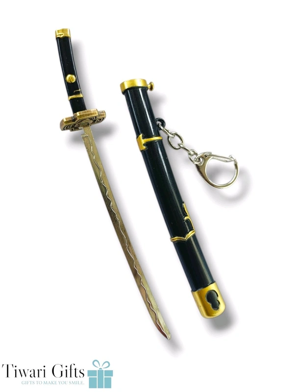 Metal Katana with Locking System 3D Printed Retractable Samurai Katana,15cm, Collectible Toy Model, Anime Merchandise