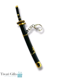 Metal Katana with Locking System 3D Printed Retractable Samurai Katana,15cm, Collectible Toy Model, Anime Merchandise