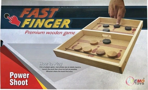 Leemo FAST FINGER Premium Wooden Game