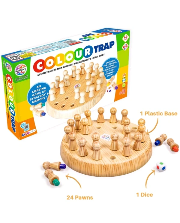 Ratna COLOUR TRAP A Perfect Game To Train Kids Brain, Increase Memory And Logical Ability